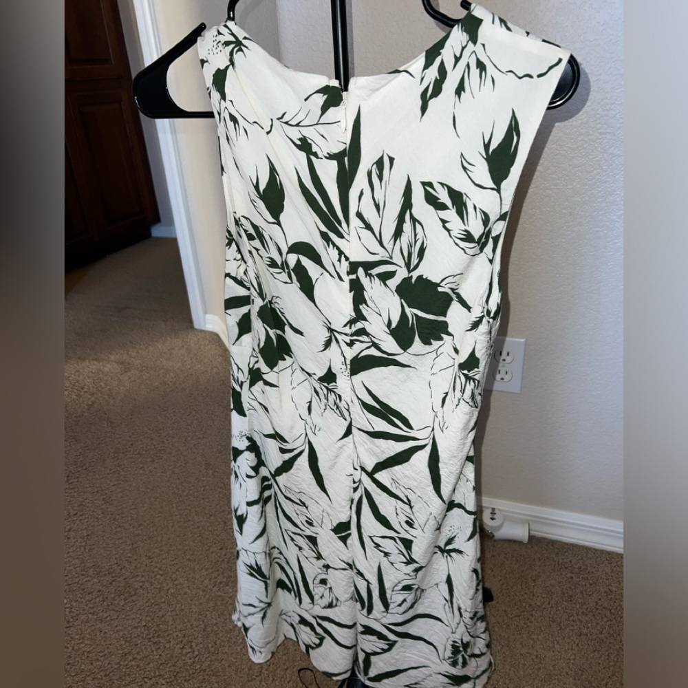Abercrombie & Fitch Green Floral Mini Dress - Picture 4 of 5